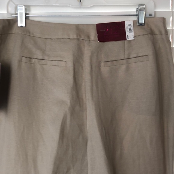 NWT Tan Linen pantsuit. Jacket is fully lined. - Picture 6 of 12